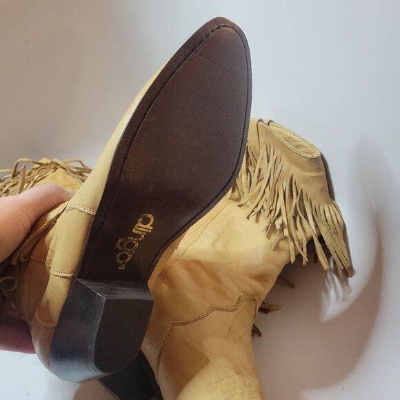 Mexican Dingo Vintage Leather Cowboy Boots - Picture 11 of 16